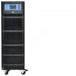 ITK ELECTRA OT ИБП однофазный онлайн 6кВА/6кВт LCD дисплей 192-240VDC клеммная колодка c АКБ 16х7AH USB EPO RS232 SNMP слот Tower