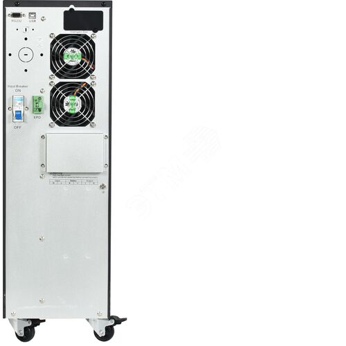 ITK ELECTRA OT ИБП однофазный онлайн 6кВА/6кВт LCD дисплей 192-240VDC клеммная колодка c АКБ 16х7AH USB EPO RS232 SNMP слот Tower