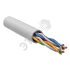 Кабель витая пара U/UTP кат.5E 24AWG 4 пары LSZH INDOOR 1м белый GENERICA