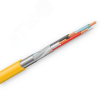 Кабель КПСЭнг(А)-FRHF 2х2х0.5 для ОПС и СОУЭ оболочка без галогенов экранированный огнестойкий 2 пары 0.5мм.кв.