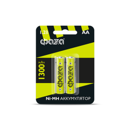 Элемент питания аккумуляторный AA 1300мАч Ni-MH