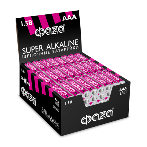 Элемент питания AAA LR03 Super Alkaline Shrink-4