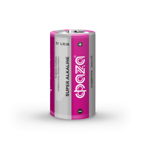 Элемент питания LR20 Super Alkaline, блистер, 2шт.