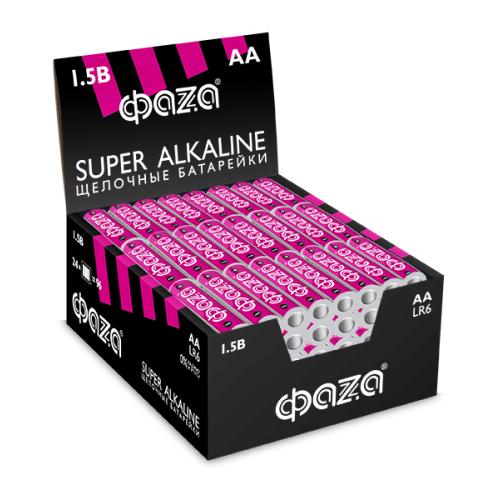 Элемент питания алкалиновый, LR 6(АА) Super Alkaline 4шт