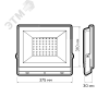 Прожектор светодиодный 200w холодный  6500K BL IP65 230V ФАZА