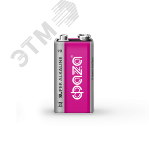 Элемент питания, крона 6LR61 Super Alkaline, блистер, 1шт.