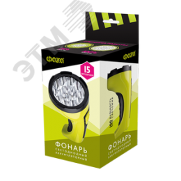 Фонарь аккумуляторный AccuF2-L15-gn зеленый/черный