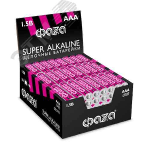 Элемент питания AAA LR03 Super Alkaline Shrink-4