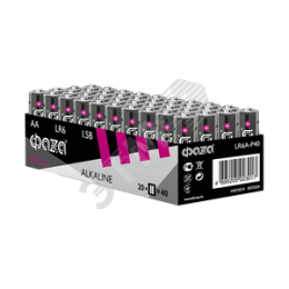 Элемент питания LR 6 (AA) алкалиновая уп. 40 шт. Alkaline Pack-40