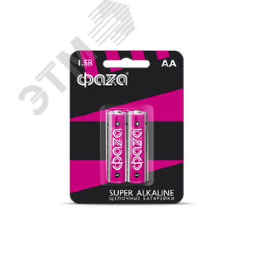 Элемент питания, LR 6 Super Alkalineблистер, 2 шт.