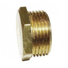 Заглушка 1' НР для коллектора S/SH латунь