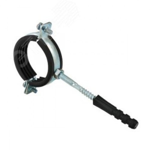 Кронштейн стальной с резиновым уплотнением 3/8' (14-18 мм)