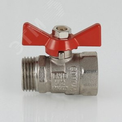 Кран шаровой 3/4' ВН ручка бабочка COMPACT