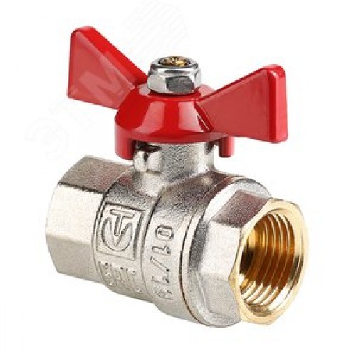 Кран шаровой 3/4' ВВ ручка бабочка BASE