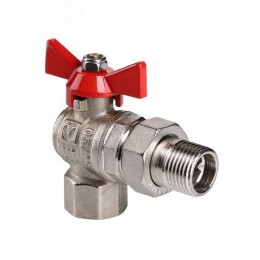 Кран шаровой угловой со сгоном 1/2' ВН BASE