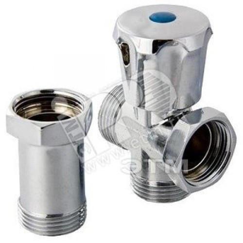 Вентиль 3/4'x3/4'x3/4' для подключения санитарных приборов