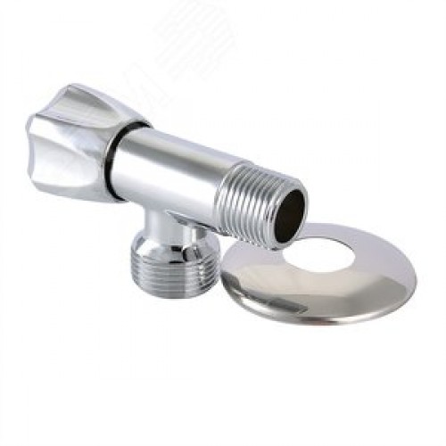 Вентиль угловой для подключения бытовой техники 1/2'x1/2'