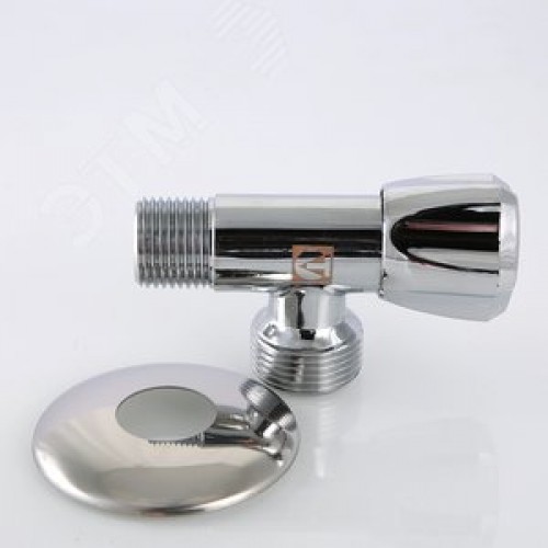 Вентиль угловой для подключения бытовой техники 1/2'x1/2'