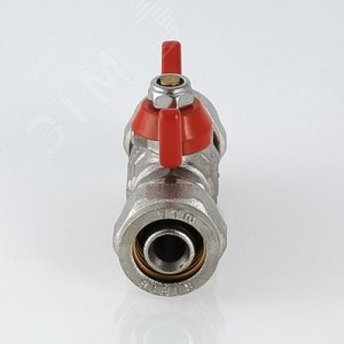 Кран шаровой 16 под обжим ручка бабочка