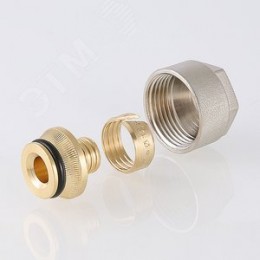 Соединитель обжимной 20 (2.8)x3/4' EK для пластиковой трубы