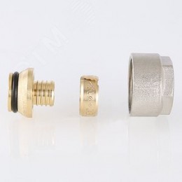 Соединитель обжимной 20 (2.8)x3/4' EK для пластиковой трубы