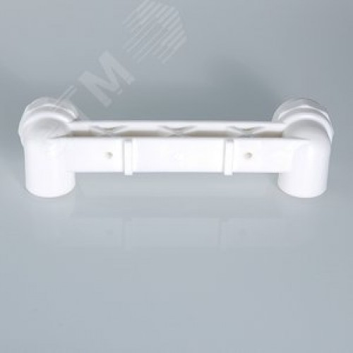 Планка монтажная 25x1/2' ВР для смесителя, с водорозетками, полипропиленовая PPR белая