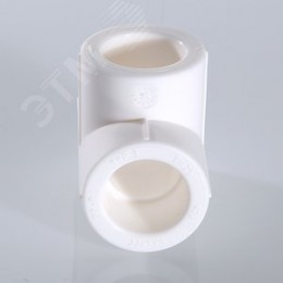 Тройник 32 мм полипропиленовый PPR белый