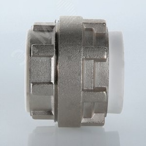 Соединение разборное 20 мм полипропиленовое PPR белое