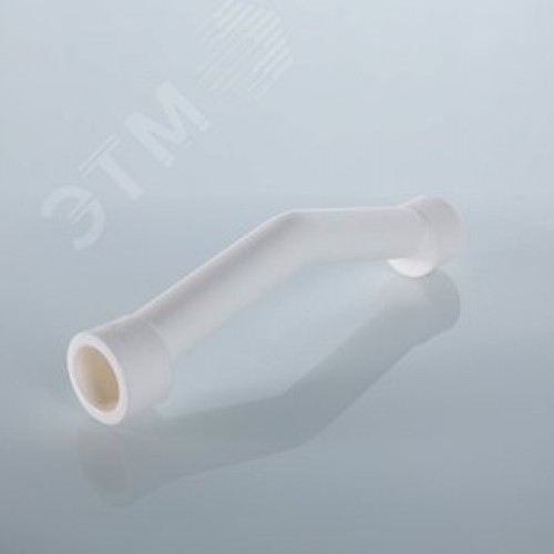 Обвод 25 мм с муфтами длинный полипропиленовый PPR белый