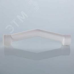 Обвод 25 мм с муфтами длинный полипропиленовый PPR белый