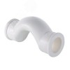 Обвод 20 мм с муфтами короткий полипропиленовый PPR белый