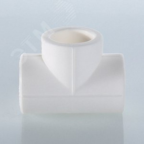 Крестовина 32 двухплоскостная полипропиленовая PPR белая