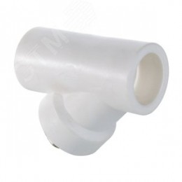 Фильтр сетчатый 20 ВВ косой, полипропиленовый PPR белый