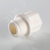 Заглушка 1/2' резьбовая, полипропиленовая PPR белая