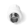 Муфта комбинированная 25x3/4' НР полипропиленовая PPR белый