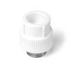 Муфта комбинированная 25x3/4' НР полипропиленовая PPR белый