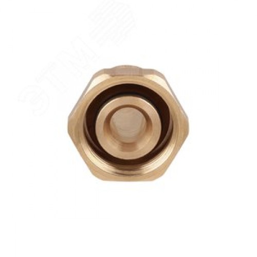 Муфта с накидной гайкой аксиальная латунная 40x1 1/2'