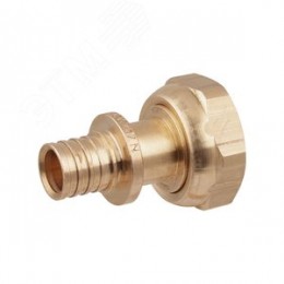 Муфта с накидной гайкой аксиальная латунная 40x1 1/2'