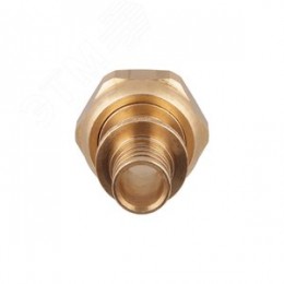 Муфта с накидной гайкой аксиальная латунная 40x1 1/2'