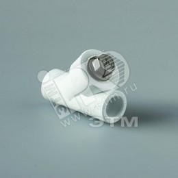 Фильтр сетчатый 20 ВВ косой, полипропиленовый PPR белый