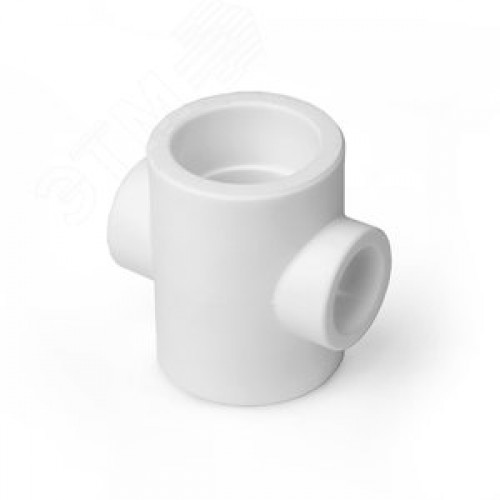 Крестовина 40x32 переходная полипропиленовая PPR белая
