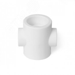 Крестовина 40x32 переходная полипропиленовая PPR белая