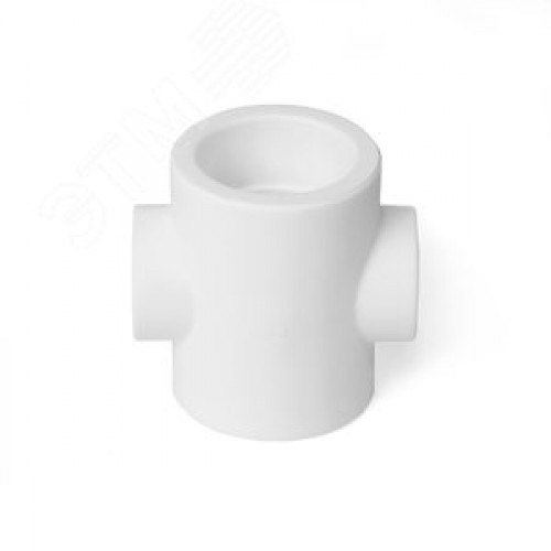 Крестовина 40x32 переходная полипропиленовая PPR белая