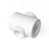 Крестовина 40x32 переходная полипропиленовая PPR белая