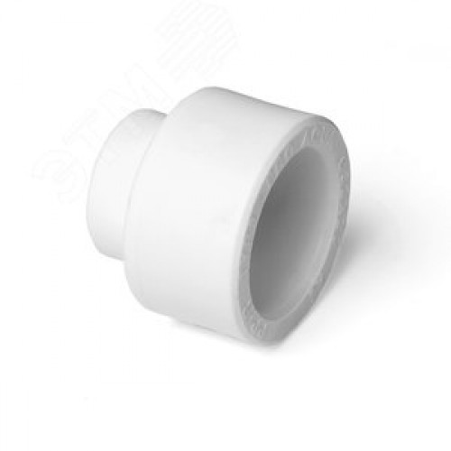 Муфта переходная 63x40 полипропиленовая PPR белая