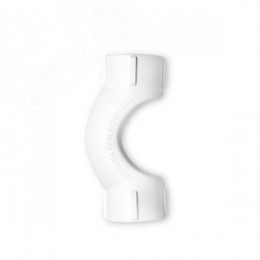 Обвод 20 раструбный полипропиленовый PPR белый