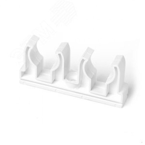 Опора 25 мм PPR, двойная, белая