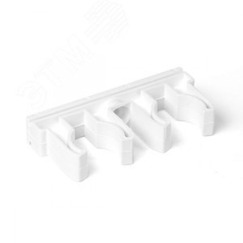 Опора 25 мм PPR, двойная, белая