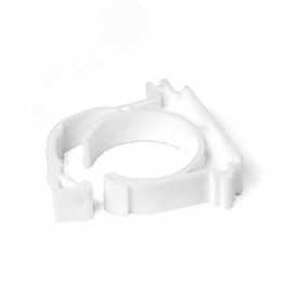Опора 20 мм PPR, с креплением, белая