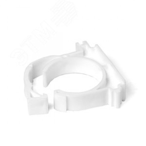 Опора 25 мм PPR, с креплением, белая